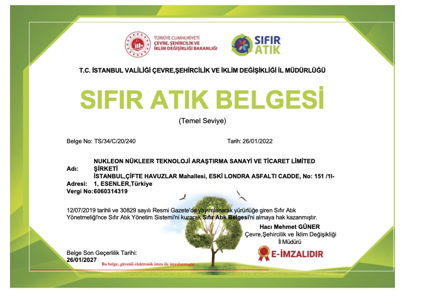 Sıfır Atık Belgesi önizleme